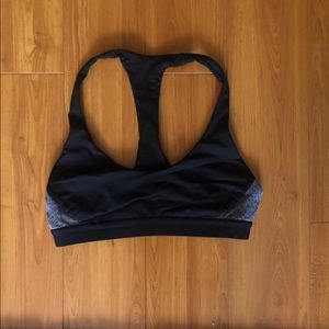 Lululemon Black\Gray Sports Bra size 4